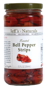 Jeffs Naturals Roasted Bell Pepper Strips