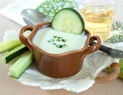 Recipe: Cold Peperoncini and Cucumber Yogurt Soup