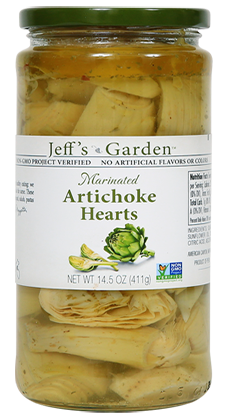 Jeffs Garden Marinated Artichoke Hearts